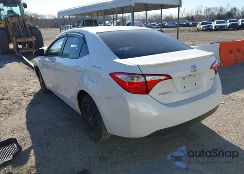 2014 Toyota Corolla Le Eco z USA, uszkodzony, nr VIN 5YFBPRHE1EP041212